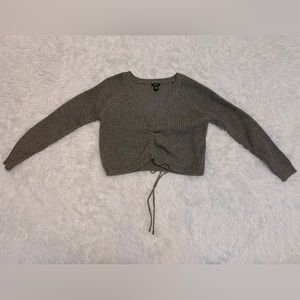 Gray Knit Sweater